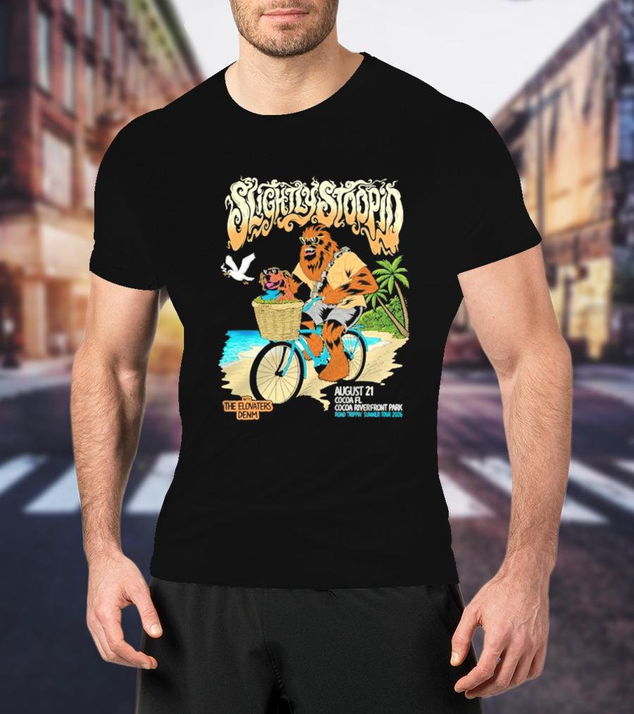 Slightly Stoopid Cocoa Riverfront Park August 21 The Elovaters Demn Event 2026 T-Shirt