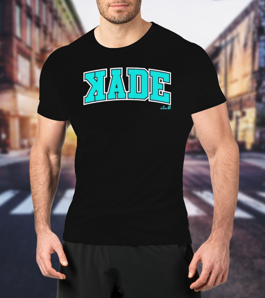 Kade Anderson Backwards K Bold Teal T-Shirt
