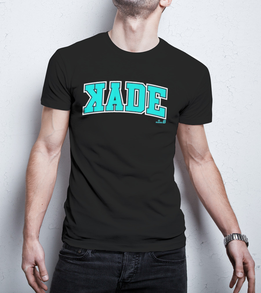 Kade Anderson Backwards K Bold Teal T-Shirt