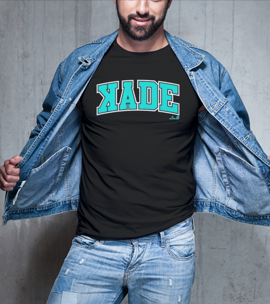 Kade Anderson Backwards K Bold Teal T-Shirt