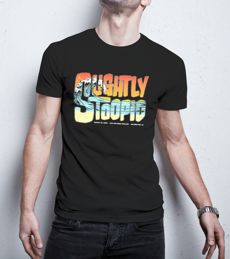 Slightly Stoopid August 20 2026 Live At Live Oak Bank Pavilion Wilmington NC T-Shirt
