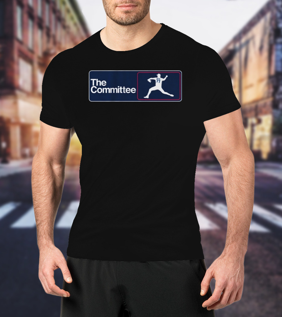 The Committee Louis Varland 77 Pitching T-Shirt