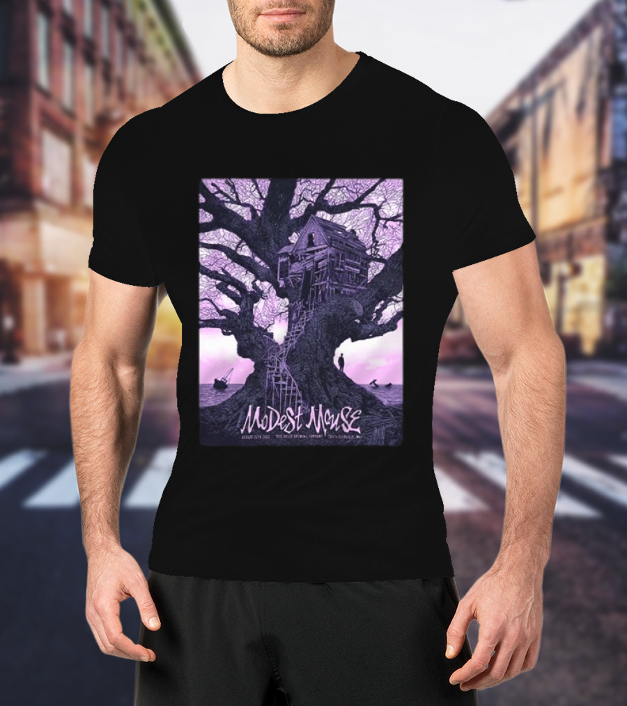 Modest Mouse South Deerfield MA Tree House Brewing August 20 2026 Event T-Shirt