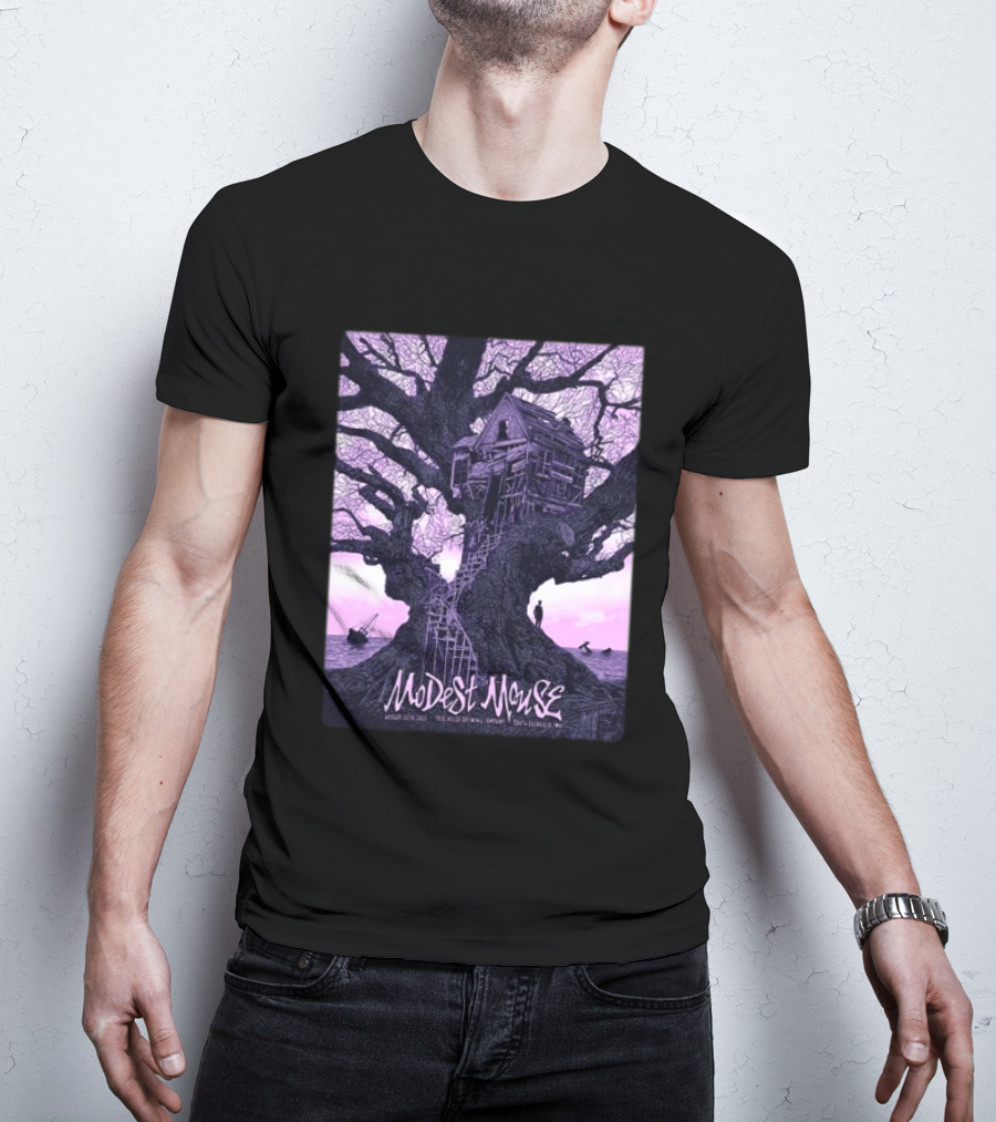 Modest Mouse South Deerfield MA Tree House Brewing August 20 2026 Event T-Shirt