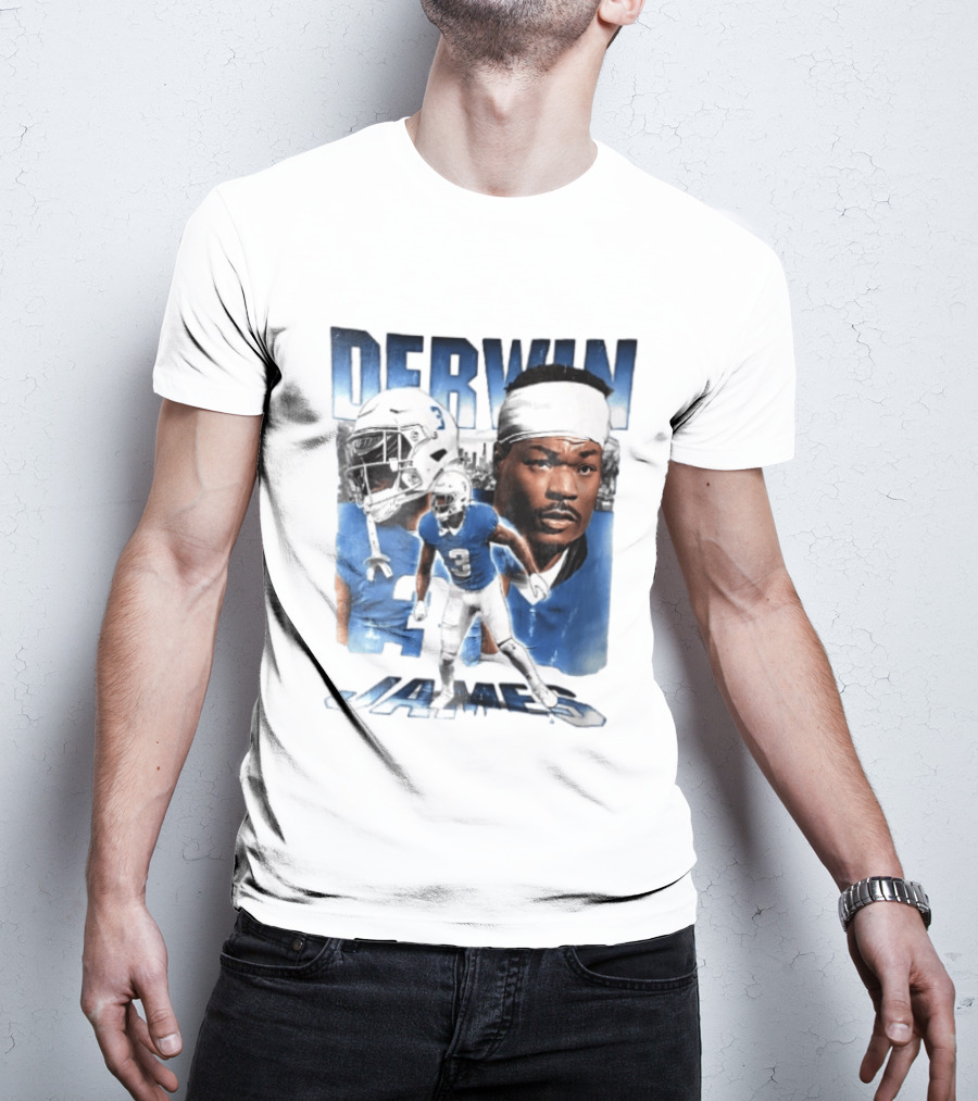 Derwin James Football Photo Collage Skyline Bootleg T-Shirt