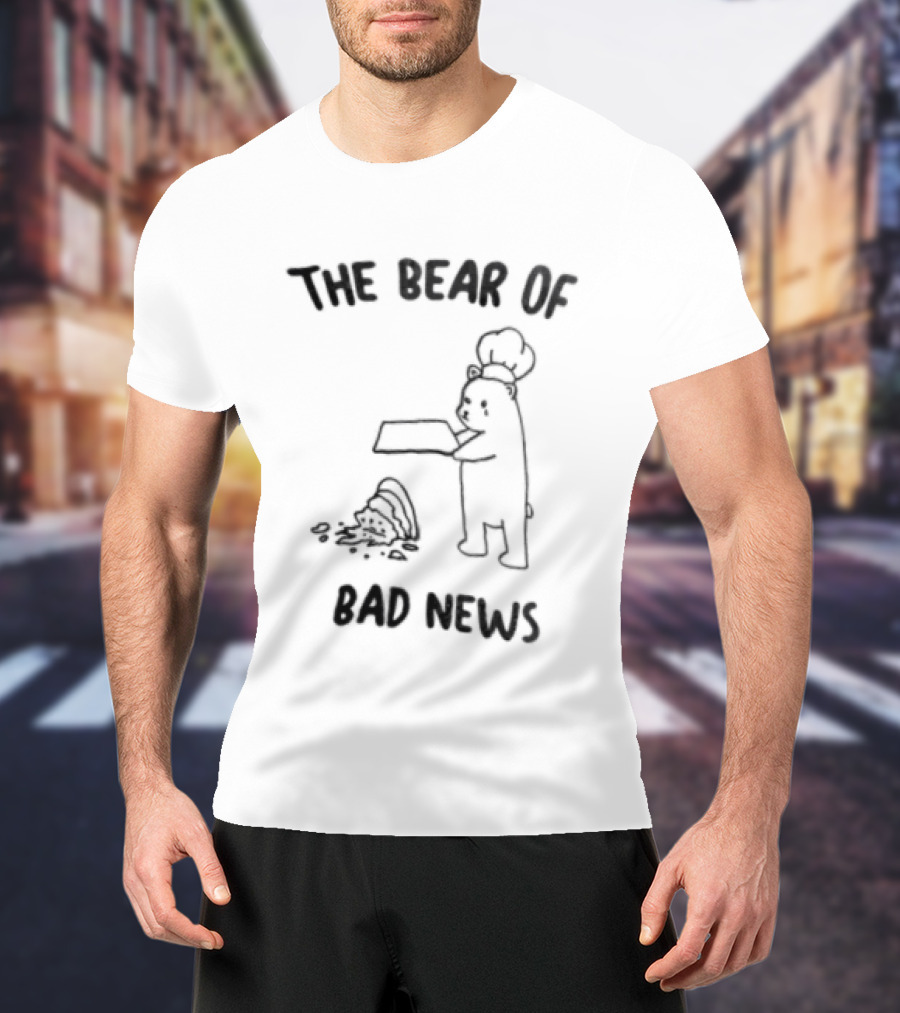 The Bear Of Bad News Postal Bear Humor T-Shirt