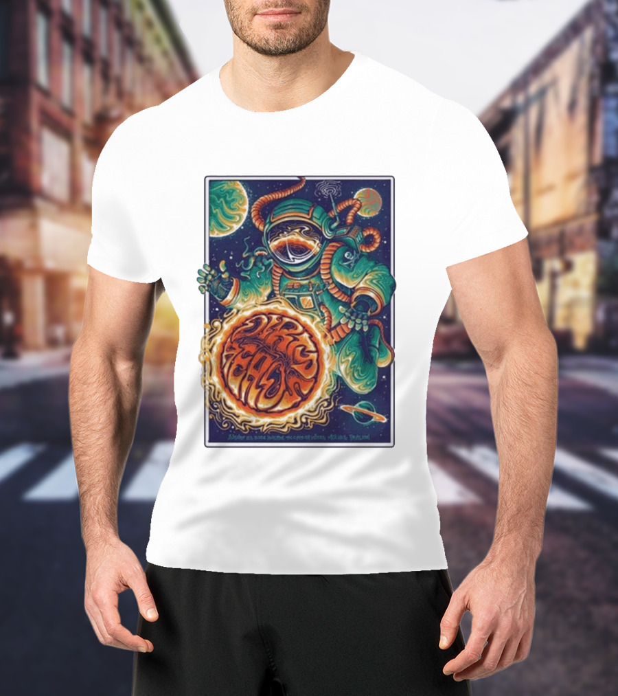 Dirty Heads Cosmic Astronaut Tour The Woodlands TX 8 23 2026 Psychedelic Space Adventure T-Shirt