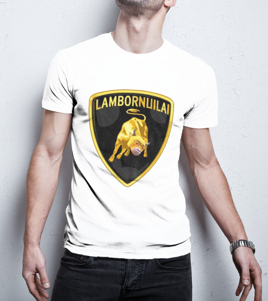 Lambornuilai Gold Bull Meme Niu Lai T-Shirt