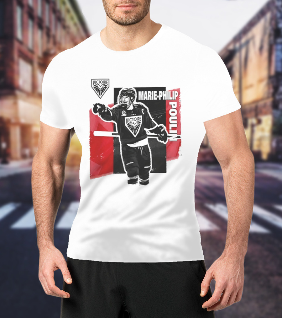 Marie Philip Poulin Team Vancouver Goldeneyes PWHL 2026 T-Shirt