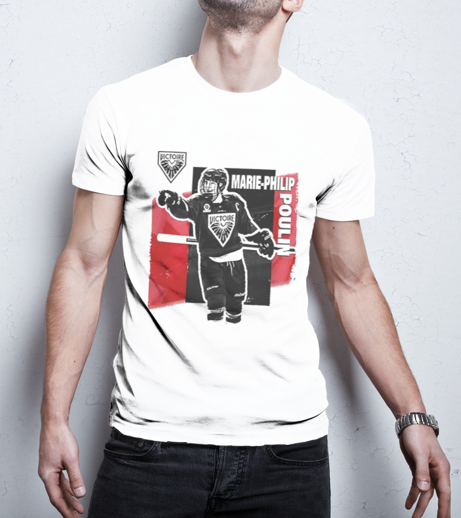 Marie Philip Poulin Team Vancouver Goldeneyes PWHL 2026 T-Shirt