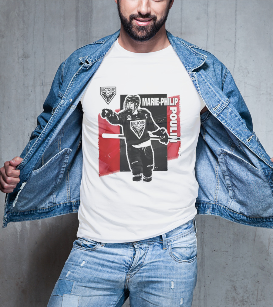 Marie Philip Poulin Team Vancouver Goldeneyes PWHL 2026 T-Shirt