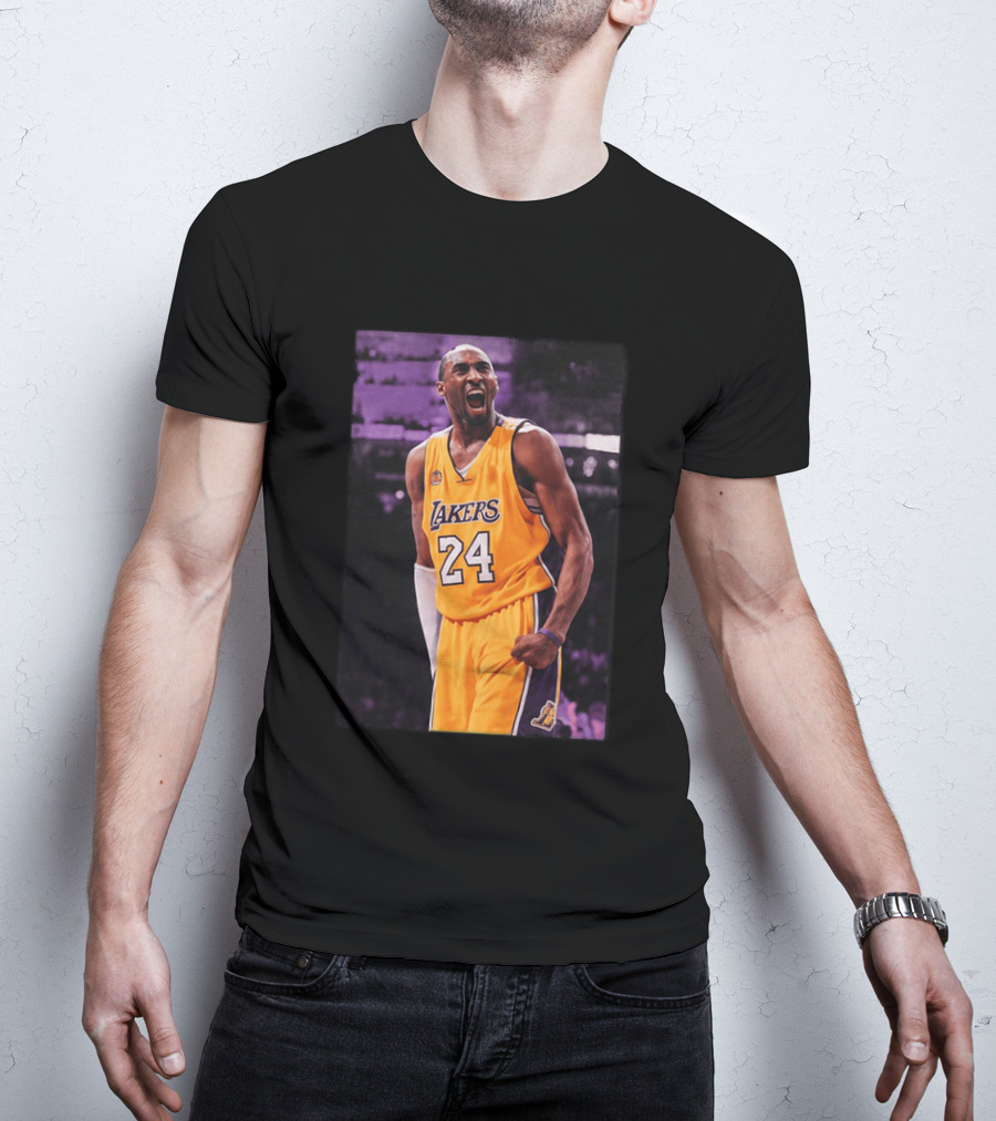 A. J. Brown Wear Mamba Kobe Bryant Lakers 24 T-Shirt