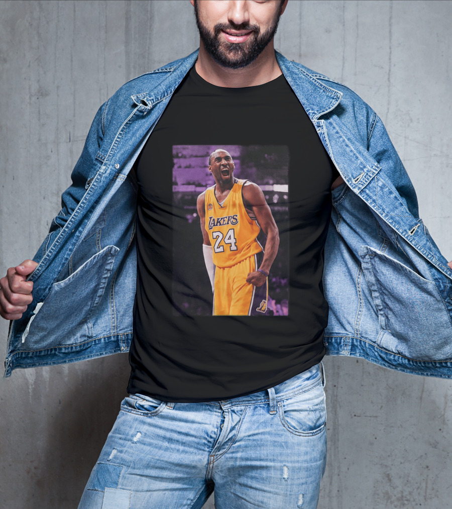 A. J. Brown Wear Mamba Kobe Bryant Lakers 24 T-Shirt