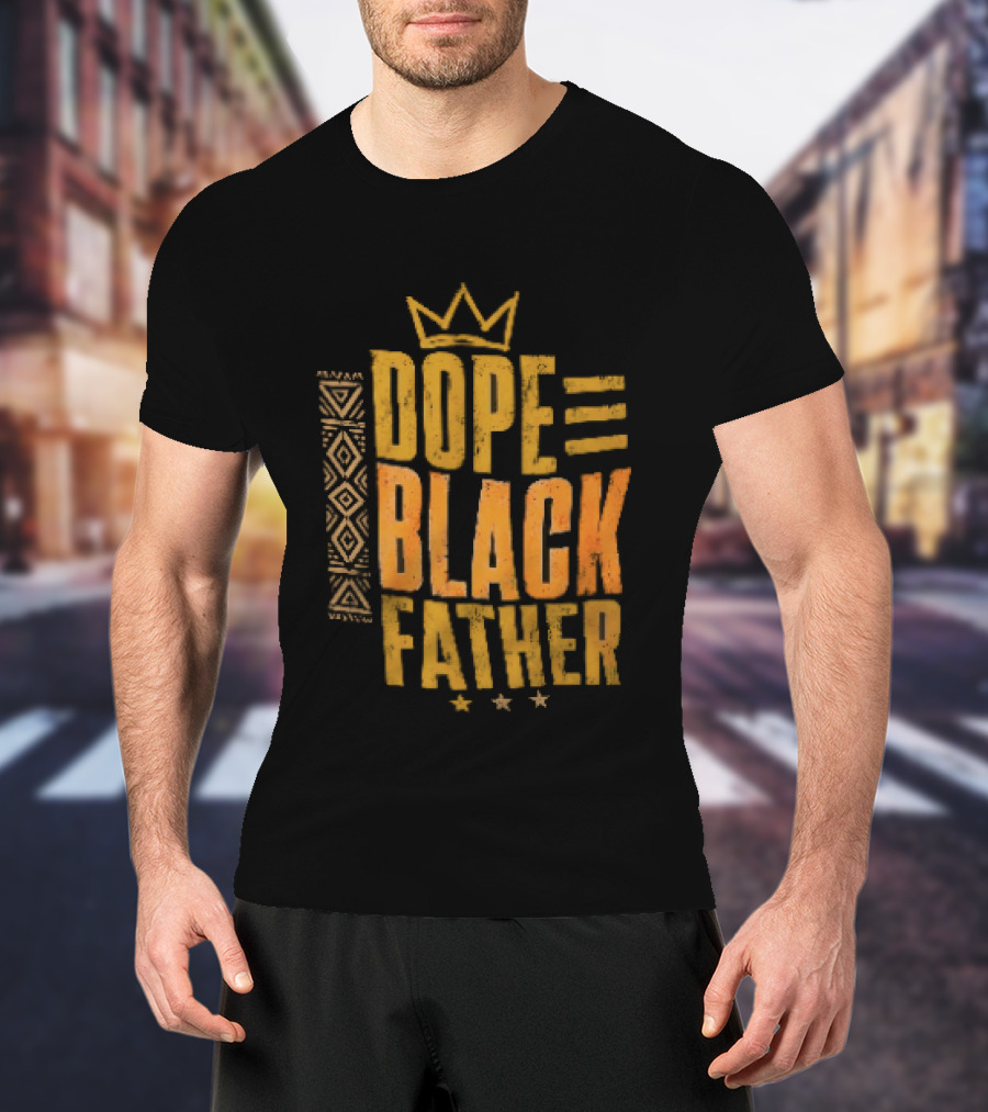 Dope Black Father Crown T-Shirt