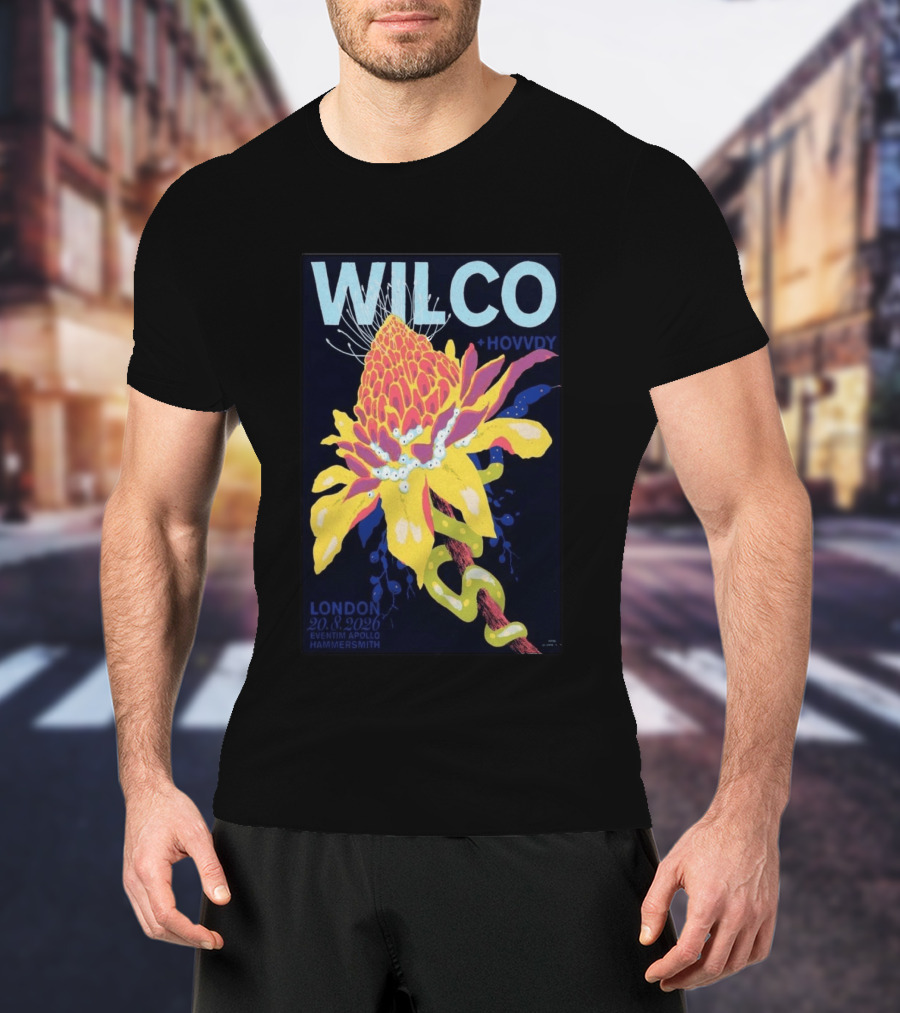 WILCO + Hovvdy London 20.8.2026 Eventim Apollo Hammersmith T-Shirt