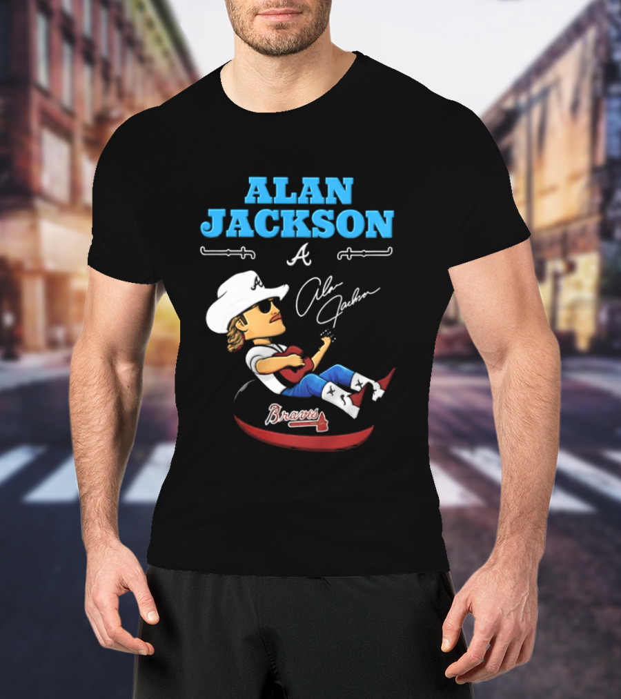 ALAN JACKSON Braves Celebration Night Atlanta Georgia 2026 T-Shirt