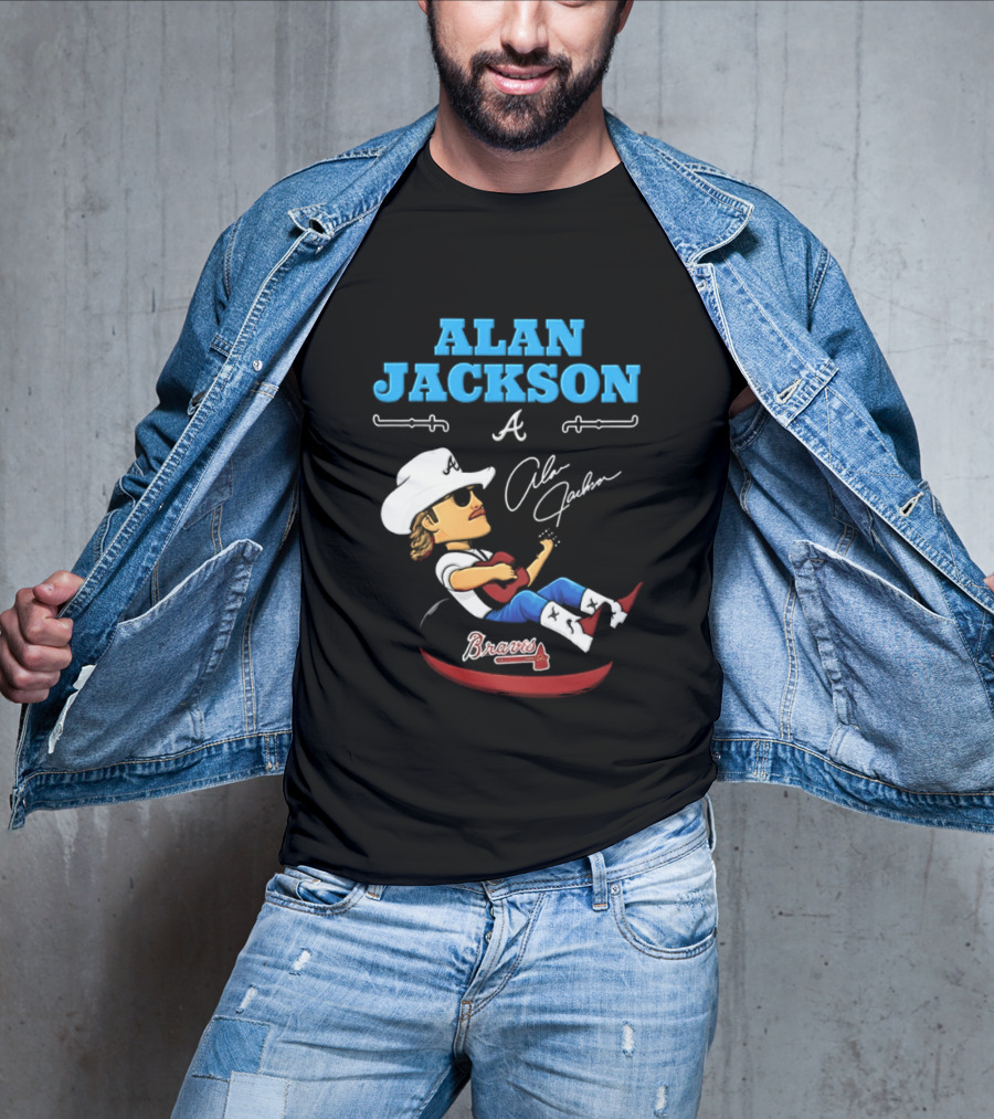 ALAN JACKSON Braves Celebration Night Atlanta Georgia 2026 T-Shirt