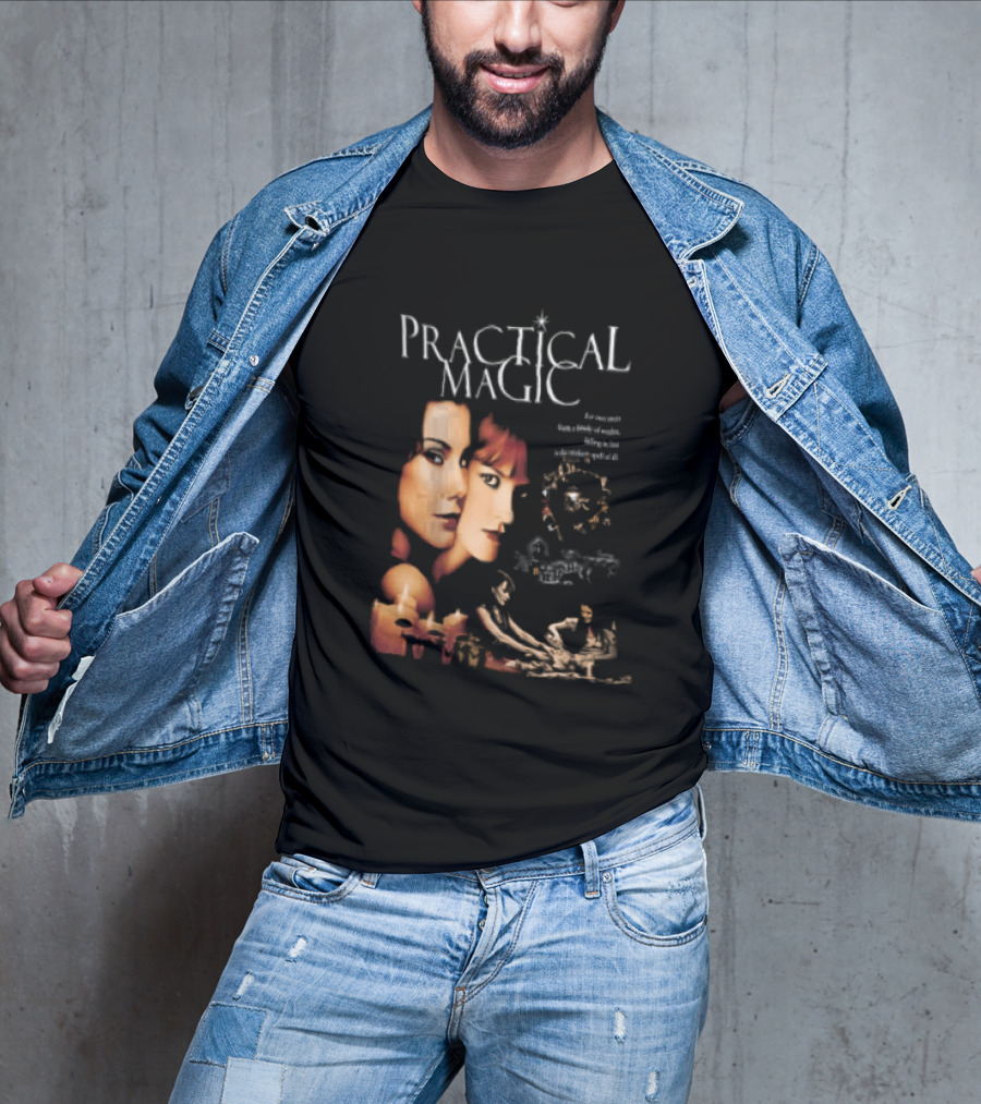 Practical Magic Movie Faces With Mystical T-Shirt