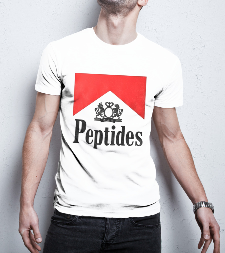 Peptides 1929 Red Marlboro T-Shirt