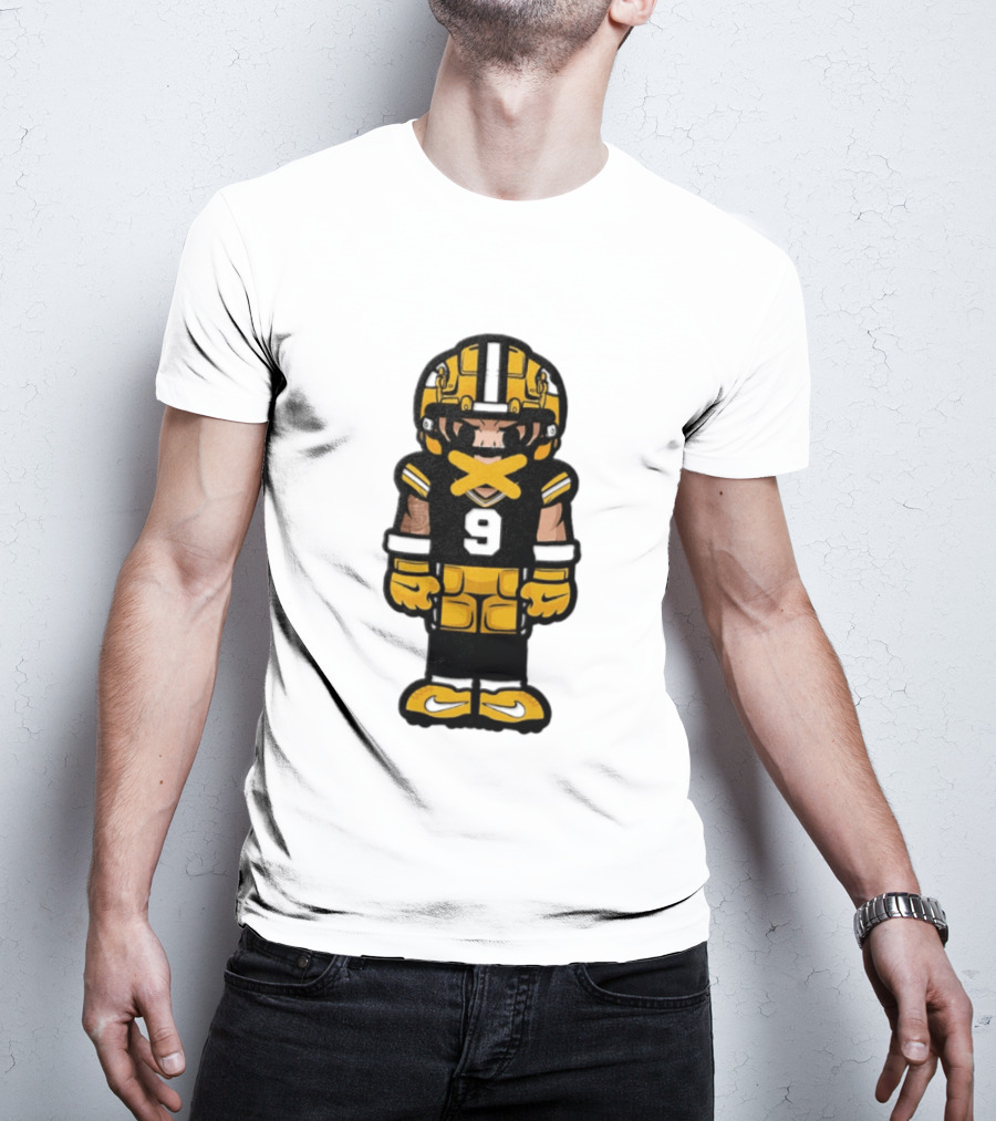 Christian Watson No 9 Chibi Green Bay Packers Football Player T-Shirt
