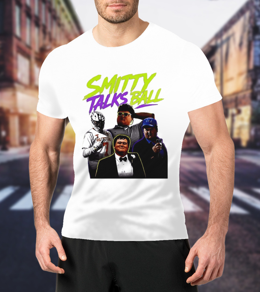 Smitty Talks Ball Tennessee Volunteers Fans Sports T-Shirt
