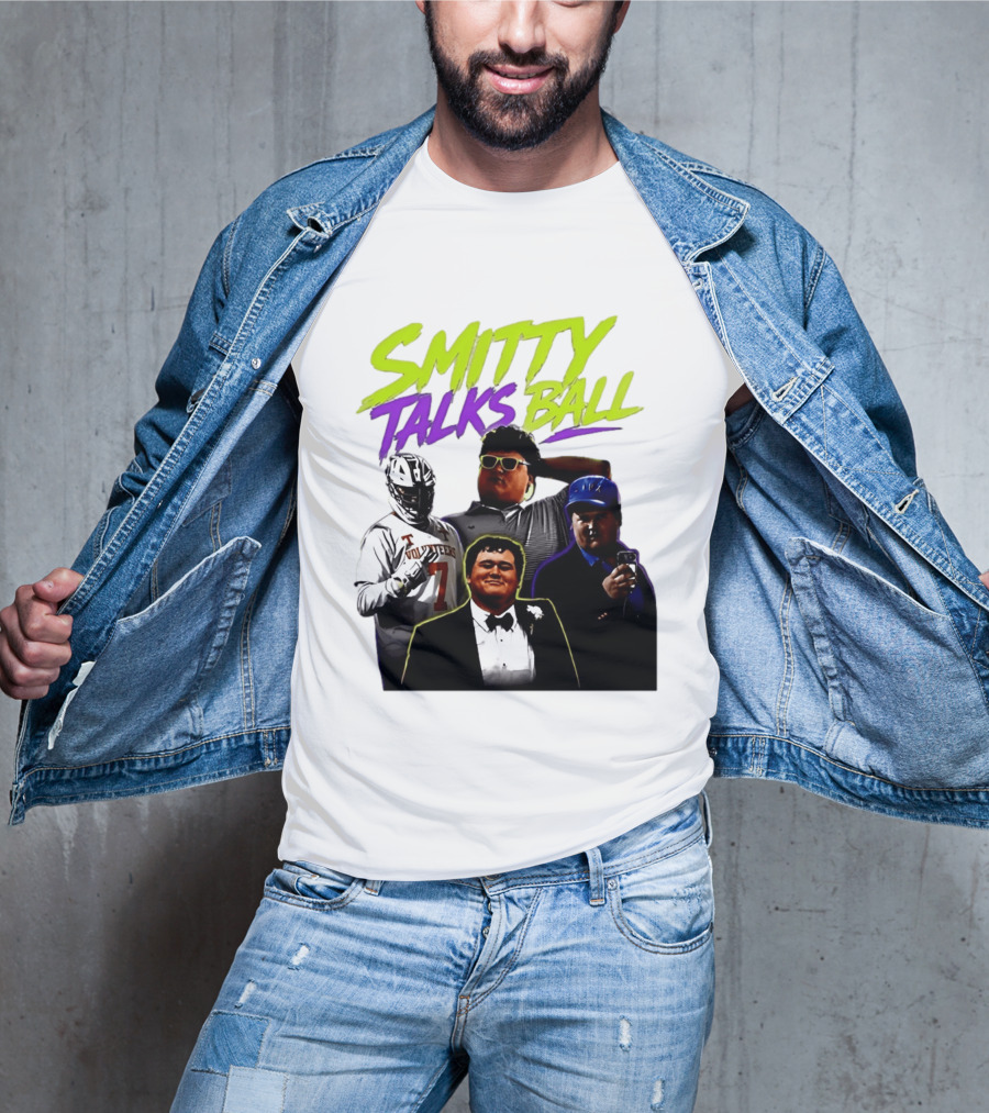 Smitty Talks Ball Tennessee Volunteers Fans Sports T-Shirt
