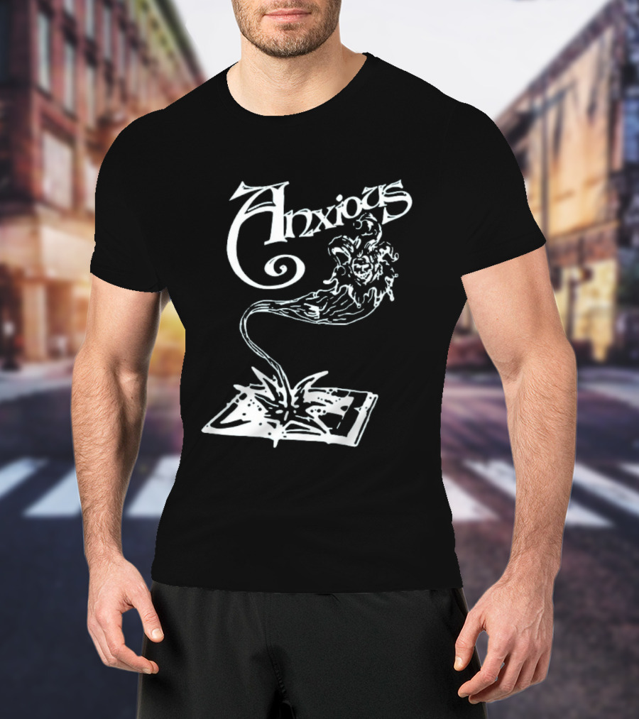 Anxious Gothic Flower Book Summer Fall Tour 2026 T-Shirt
