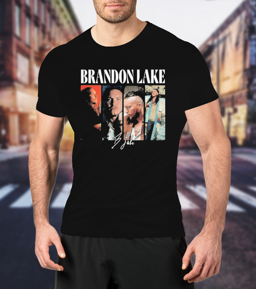 BRANDON LAKE 4 Panel B Lake T-Shirt