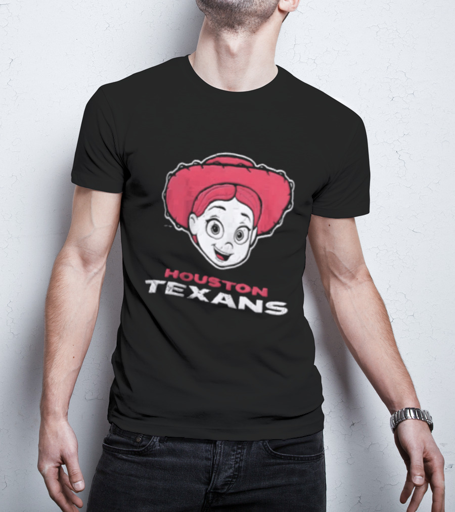 Houston Texans Disney Toy Story Jessie Collaboration T-Shirt