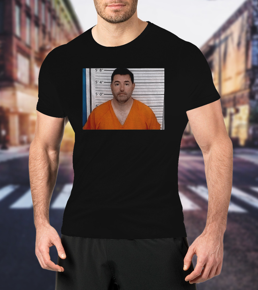 Owner Jed York Shot Orange Jumpsuit 5'8" Height Measurement T-Shirt