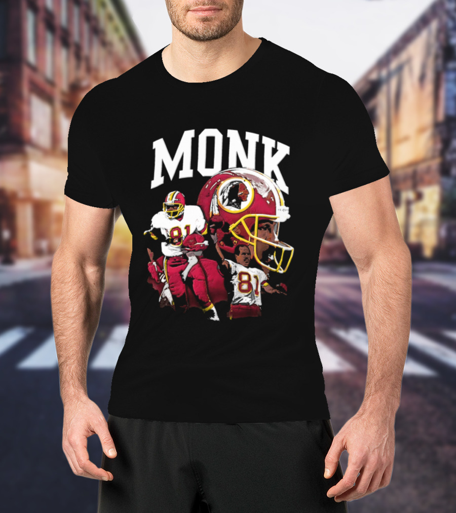 Monk Washington Commanders 81 Iconic Football Legend T-Shirt
