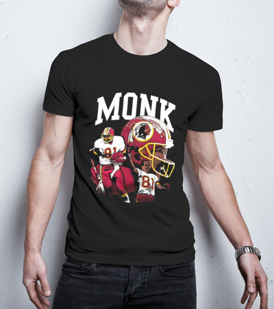 Monk Washington Commanders 81 Iconic Football Legend T-Shirt