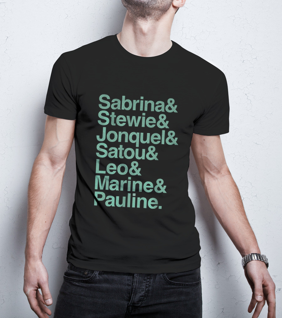 Sabrina Stewie Jonquel Satou Leo Marine Pauline New York Women's Basketball 2026 WNBA T-Shirt