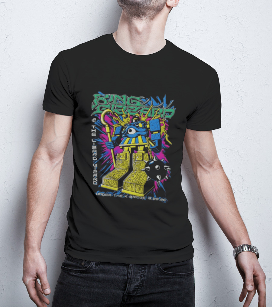 King Gizzard And The Lizard Wizard Under The K Bridge Park Brooklyn NY August 23 2026 T-Shirt