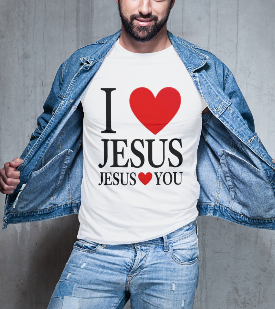 Cameron Dicker I Love Jesus Jesus Love You T-Shirt