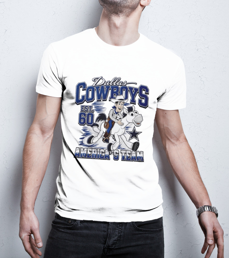 Dallas Cowboys Woody Bullseye Est. 60 America's Team T-Shirt