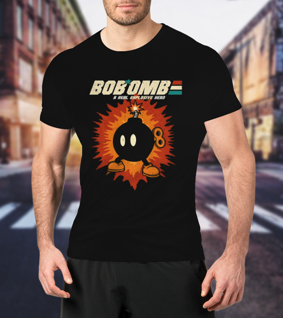 Bob Omb A Real Explosive Hero T-Shirt