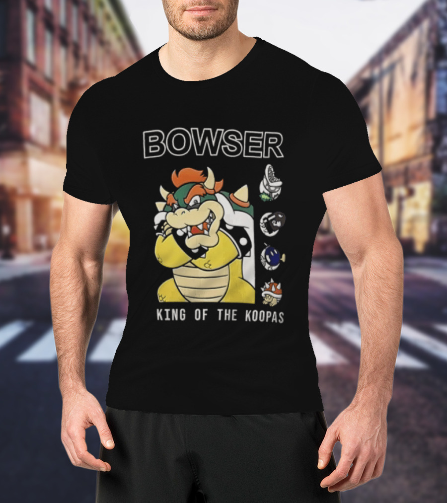 Bowser King Of The Koopas Super Mario T-Shirt