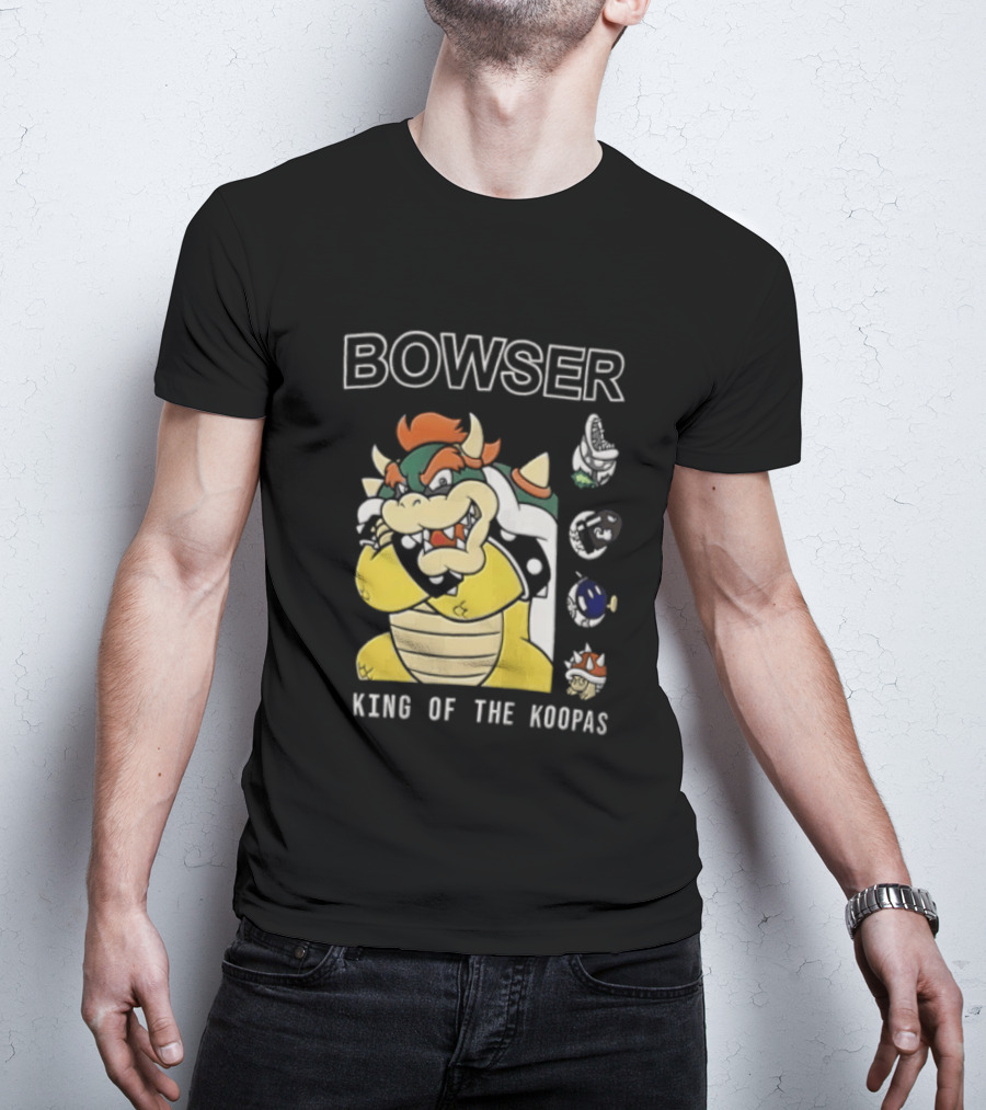 Bowser King Of The Koopas Super Mario T-Shirt