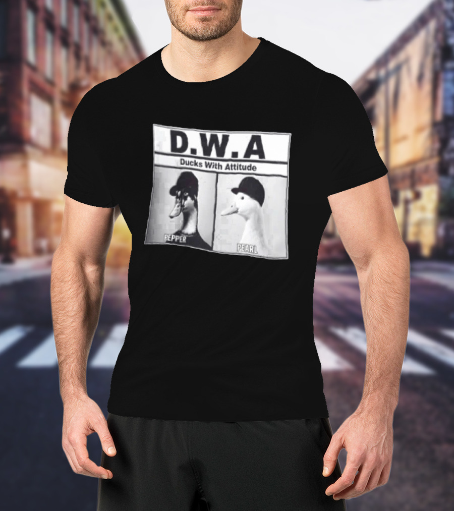 D.W.A Ducks With Attitude Pepper Pearl T-Shirt