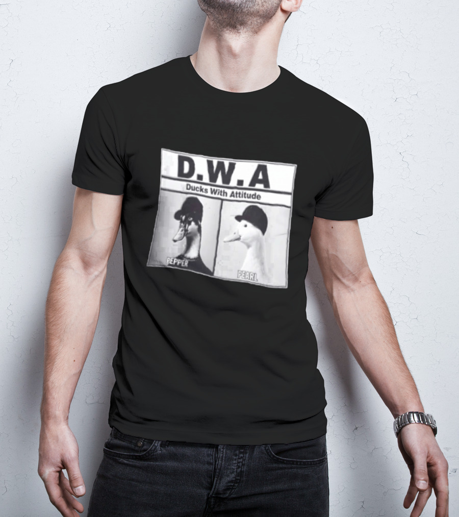 D.W.A Ducks With Attitude Pepper Pearl T-Shirt