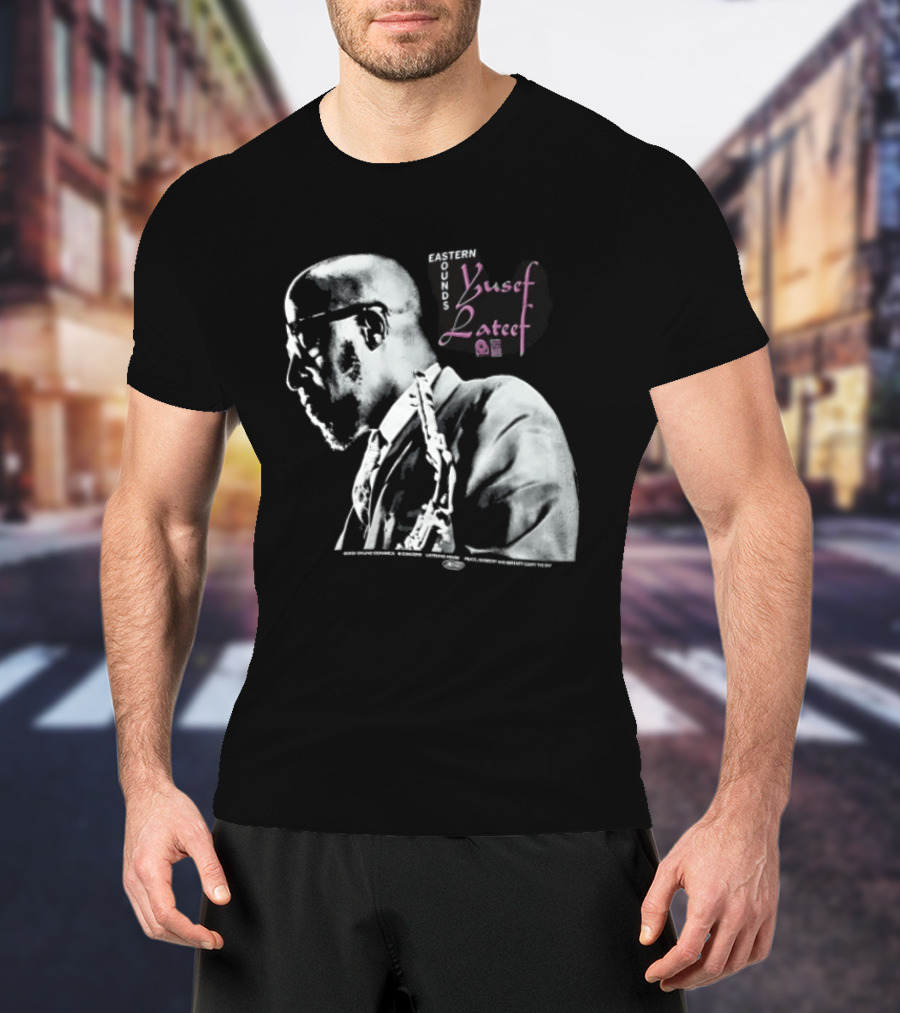 Eastern Sounds Yusef Lateef Portrait Peace Harmony Serenity T-Shirt