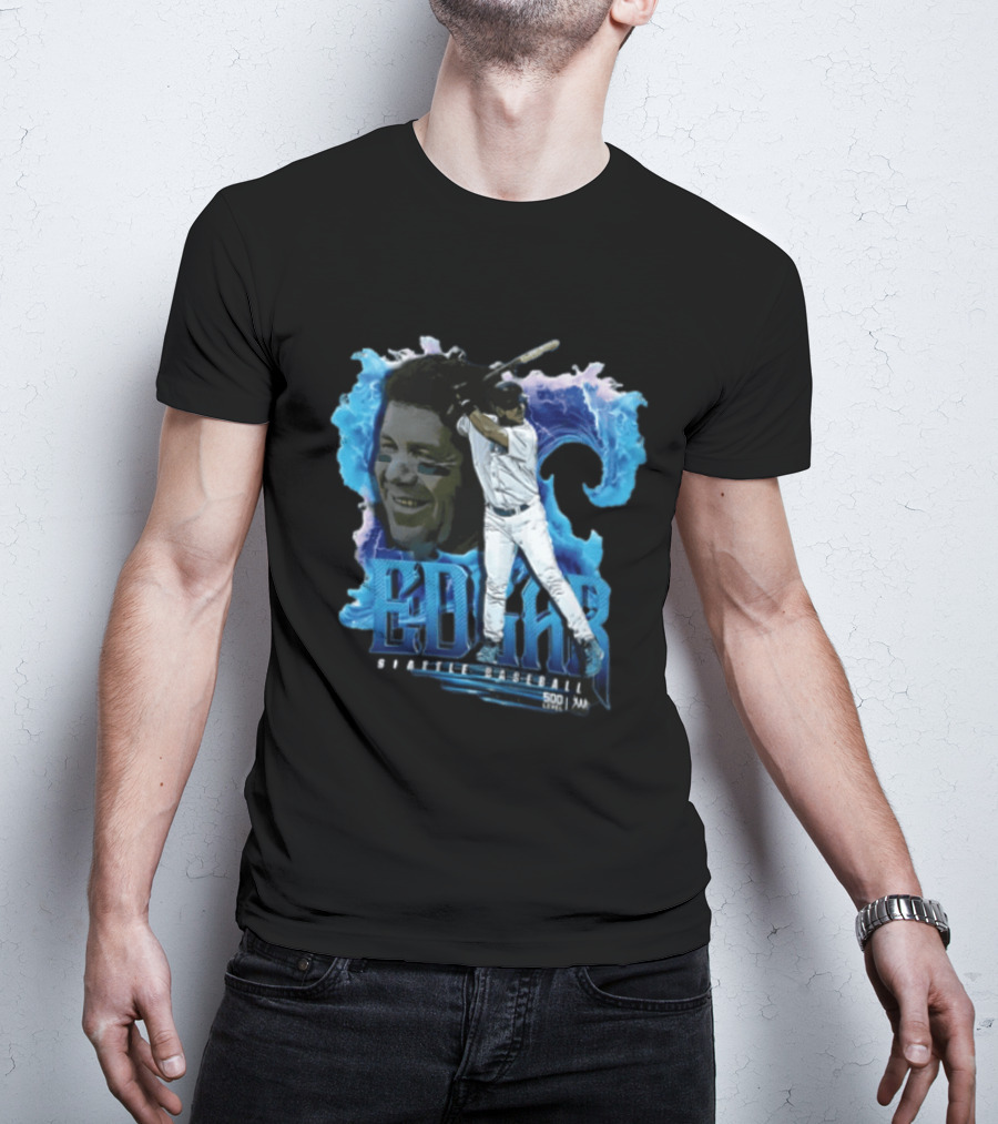Seattle Baseball Edgar 500 Level Wave T-Shirt