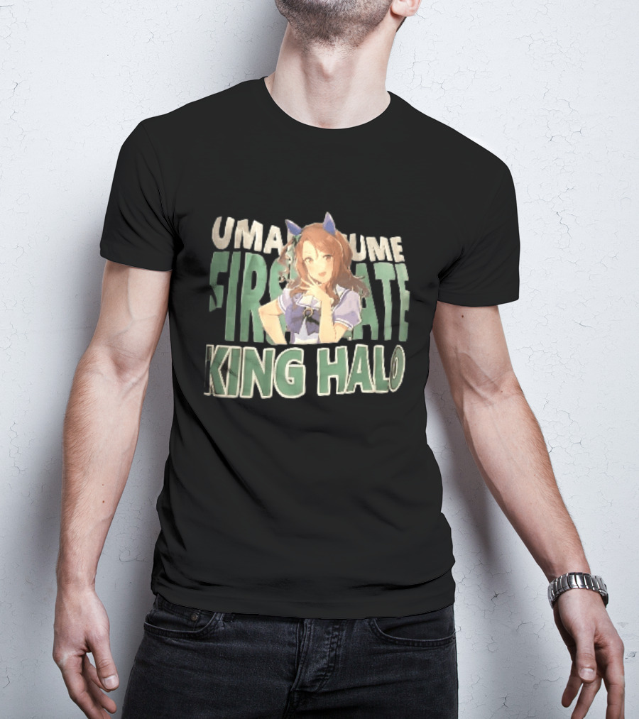 Umamusume First Rate King Halo Anime Girl Posing T-Shirt