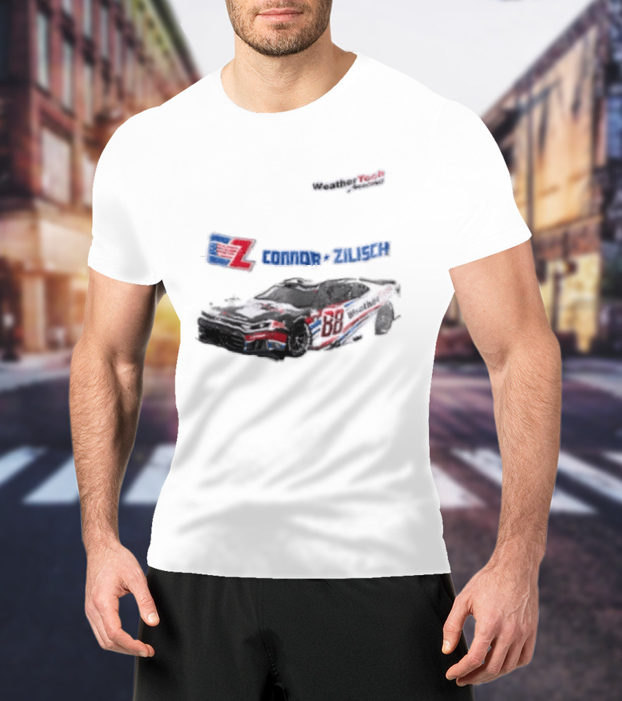 WeatherTech Racing Connor Zilisch 88 Race Car T-Shirt