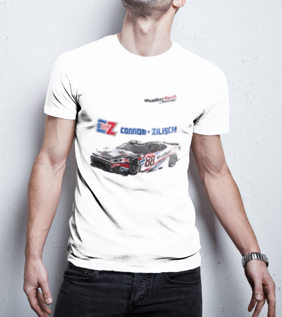 WeatherTech Racing Connor Zilisch 88 Race Car T-Shirt