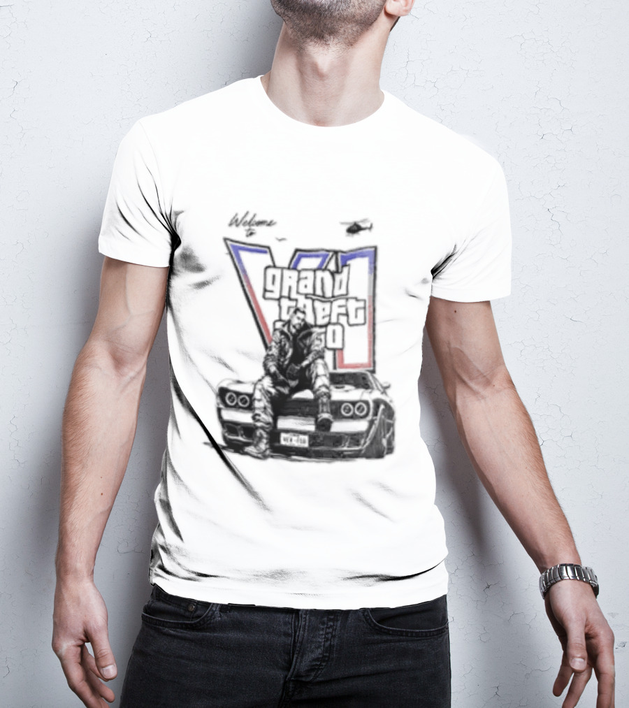 Grand Theft Auto VI Welcome To A World Of Sinners T-Shirt