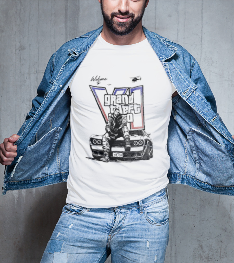 Grand Theft Auto VI Welcome To A World Of Sinners T-Shirt