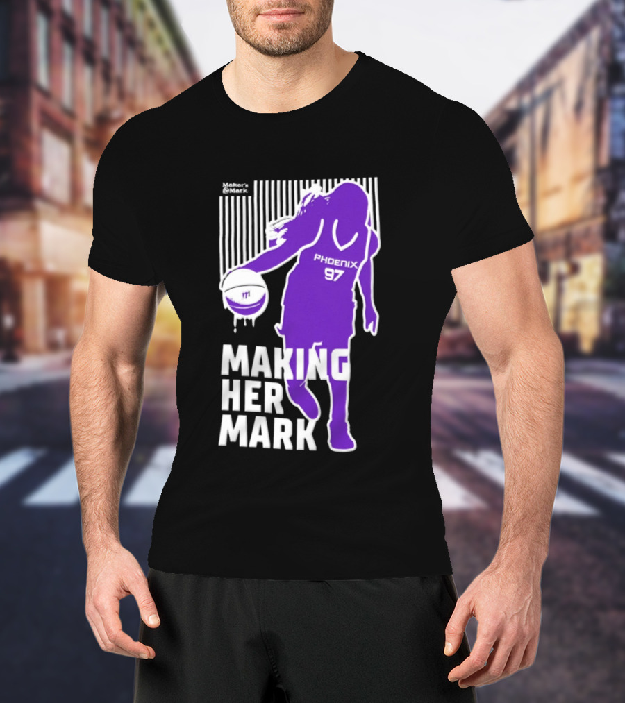 Phoenix Mercury WNBA Making Her Mark 97 T-Shirt