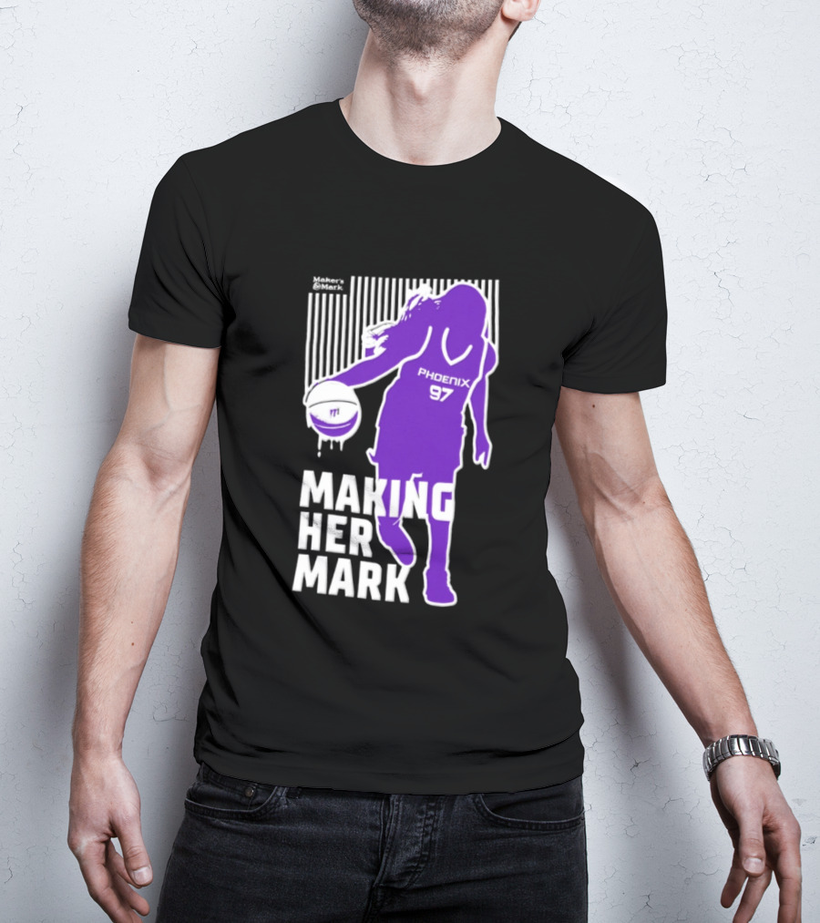 Phoenix Mercury WNBA Making Her Mark 97 T-Shirt